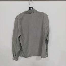 Pendleton Gray Long Sleeve Button Up Shirt Size 16 alternative image