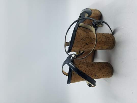 Miu Miu Black Patent Sandals Women's 9 | 39 image number 4