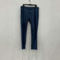 Mens Blue Flat Front Slash Pocket Straight Leg Chino Pants Size Size 36 image number 1