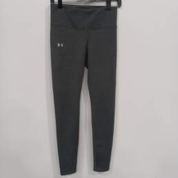 Under Armour Cold Gear Grey Leggings Women's Size S/P