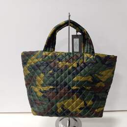 MZ Wallace Small Metro Tote Camo Quilted Oxford Nylon NWT alternative image