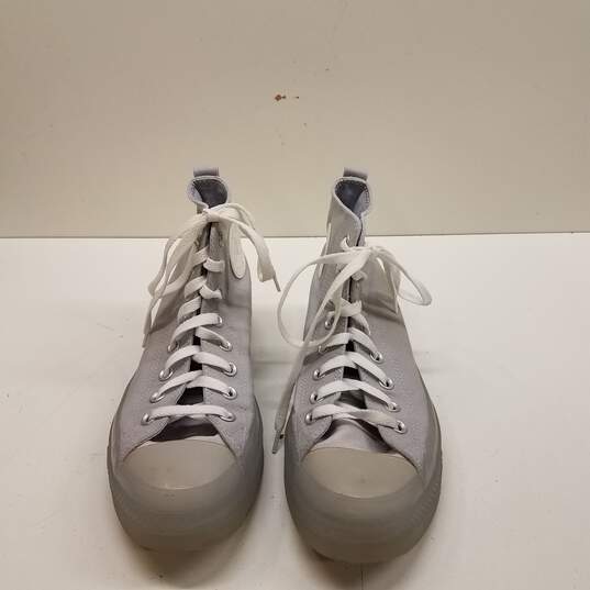 Converse X Lay Zhang Chuck 70 High Sneakers Pale Grey 8.5 image number 6