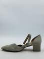 Authentic YSL Gray D'Orsay Pumps W 9.5M image number 2