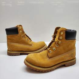 MENS TIMBERLAND CLASSIC 6IN WHEAT BOOTS SIZE 8