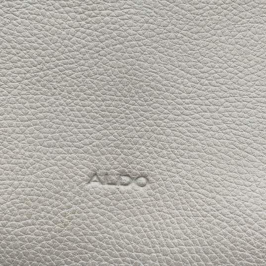 Aldo Womens Pink Leather Adjustable Shoulder Strap Inner Pockets Backpack Purse image number 5