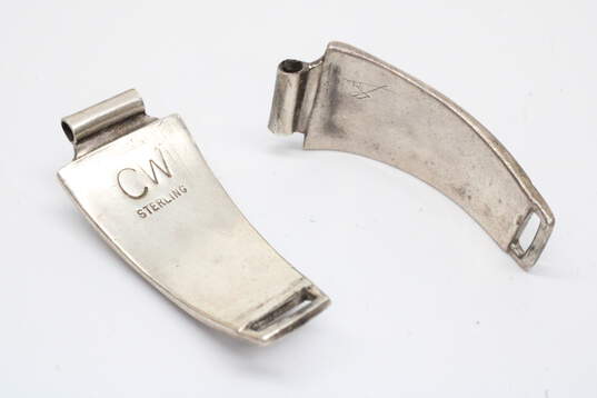 Artisan Sterling Silver Inlay Watch Tips image number 2