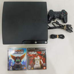 Sony PlayStation 3 w/ 2 Games Ratchet & Clank Future: Tools Of Destruction