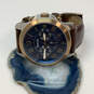 Designer Fossil Gold-Tone Chronograph Adjustable Strap Analog Wristwatch image number 1