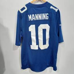 Men's New York Giants #10 Manning Jersey Size L alternative image