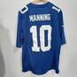 Men's New York Giants #10 Manning Jersey Size L image number 2