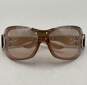 Christian DIOR 2 Pink Pearl Rimless Shield Sunglasses image number 2