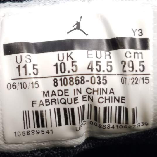 Nike Air Jordan CP3 IX Black, Blue, Purple Sneakers 810868-035 Size 11.5 image number 8