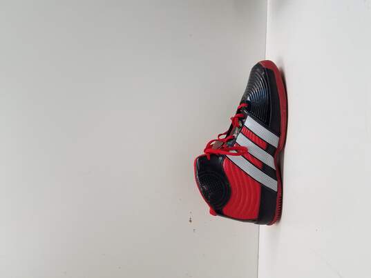 Buy the Adidas Commander TD Red Basketball Sneakers Shoes Men's 11.5 | GoodwillFinds