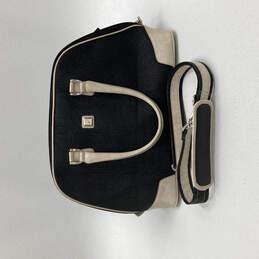 Womens Black Bottom Stud Detachable Strap Double Handle Carry-On Travel Bag alternative image