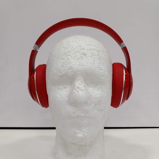 Beast Studio Red Wired Headphones In Case image number 2