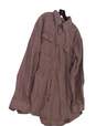 Carhartt Mens Brown Long Sleeve Collared Casual Button Up Shirt Size 2XL image number 3