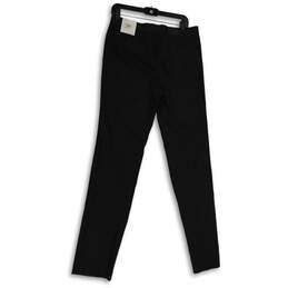 NWT Mens Black Flat Front Straight Leg Regular Fit Dress Pants Size 38/32 alternative image
