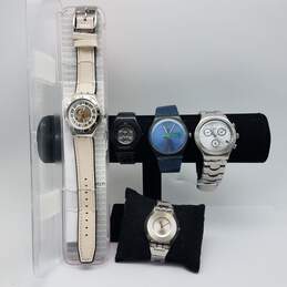 Swatch Mixed Models Automatic Quartz Watch Bundle of Five