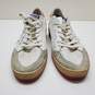 GOLDEN GOOSE White & Red Mesh Ball Star Sneakers, Brand Size 45 image number 3