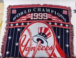 1999 Yankees World Champions Blanket