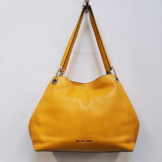 Buy the Michael Kors Yellow Bag | GoodwillFinds