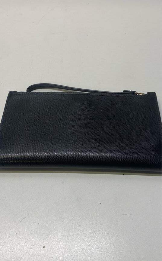 Kate Spade Saffiano Leather Wallet Wristlet Black image number 2
