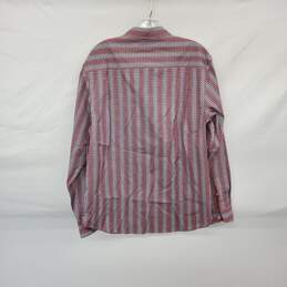 Tommy Bahama Pink & White Stripe Button Up Shirt MN Size M NWT alternative image