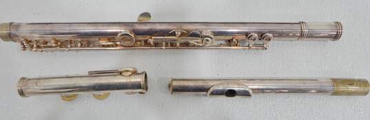 Gemeinhardt Model 2SP and F. A. Reynolds Medalist Model Flutes w/ Cases (Set of 2) image number 2