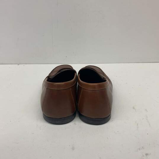 Prada Brown Loafer Casual Shoe Men 6 image number 4
