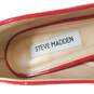 Steve Madden Women's Vala Red Faux Patent Red Pumps Size 8 image number 7