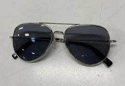 Warby Parker Raider Abe 2152 Bifocal Sunglasses Polished Silver One Size alternative image