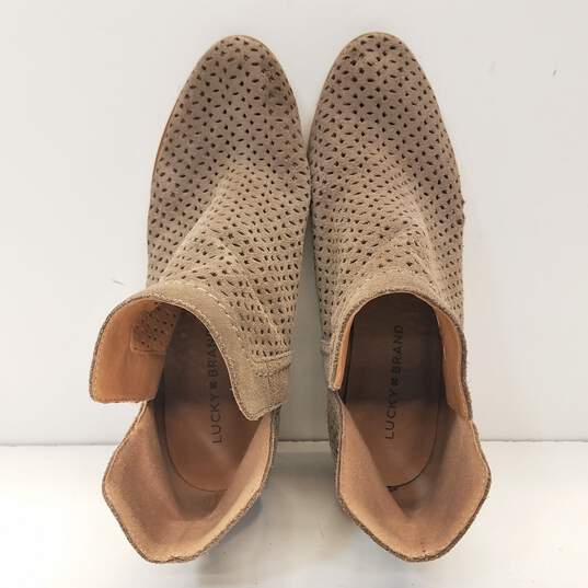 Lucky Brand Braylee Perforated Booties US 8 image number 6