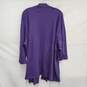 Karen Scott WM's Plus Size Cotton Cozy Purple Cardigan Cassis Size 3X image number 2