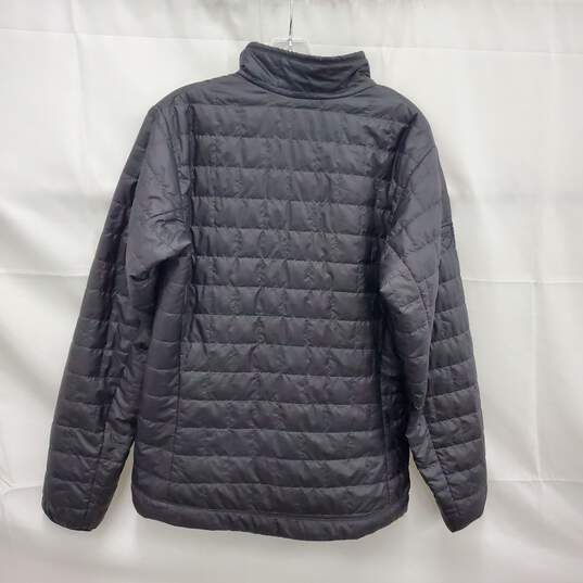 Patagonia MN's Black Primaloft Nano Puffer Jacket Size SM image number 2