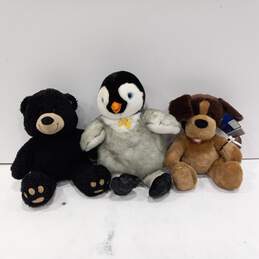 Build-A-Bear Workshop Stuffed Animals Assorted 3pc Lot