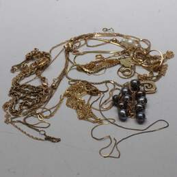 14K Gold with Accents Scrap Lot - 32.68g alternative image