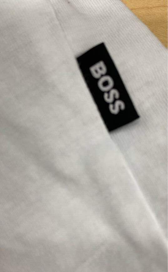 Boss White T-shirt - Size Large image number 5