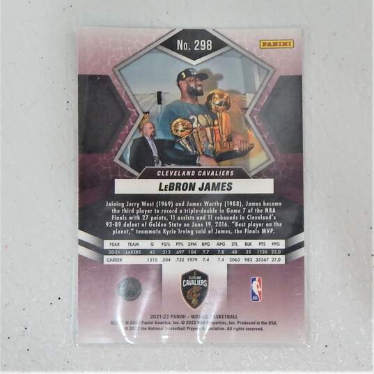 5 LeBron James Basketball Cards Lakers Cavs image number 3