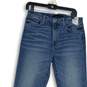 NWT Womens Blue Denim 5-Pocket Design Medium Wash Bootcut Jeans Size 30 image number 3