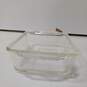 Vintage Fire King Clear Glass 40 oz Casserole Dish image number 3