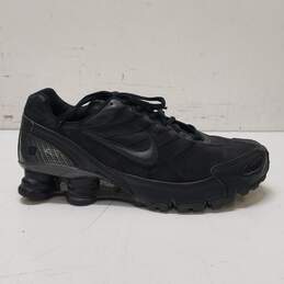Nike Shox 2007 Premium Triple Black Sneakers Women's Size 9