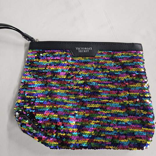 Multi-Color Sequin Accessories Bag image number 3