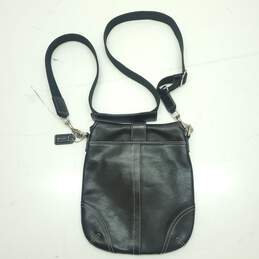 Coach Crossbody Bag Soft Leather Black alternative image