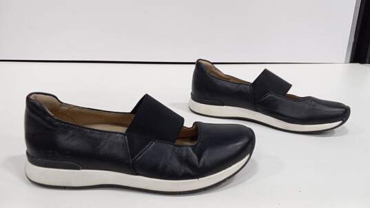 Women's Vionic Cadee Black Leather Slip-on Mary Jane Sz 6.5  Shoes image number 2