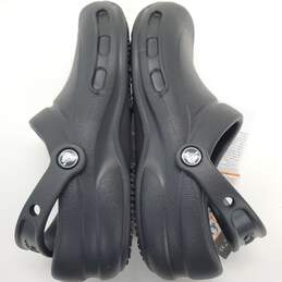 Crocs Bistro Black Clog Shoes Size m7/w9 alternative image