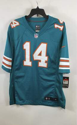 Nike NFL Dolphins Laundry #14 Blue Jersey - Size Large