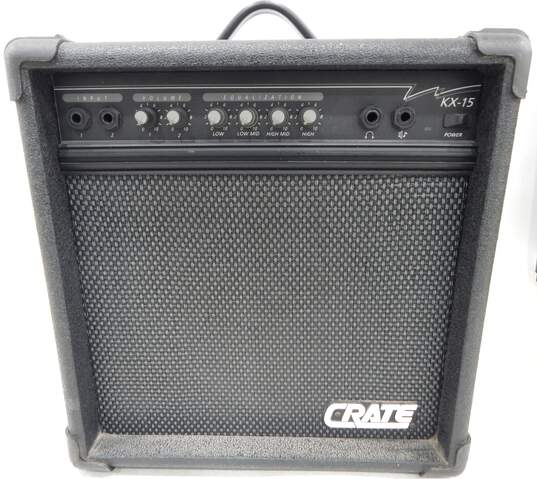 Crate Brand KX-15 Model Electric Guitar Amplifier w/ Attached Power Cable image number 1
