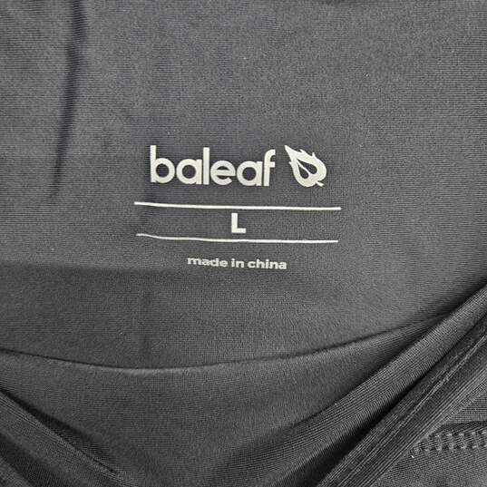 Baleaf Black High Waist Athletic Shorts image number 3