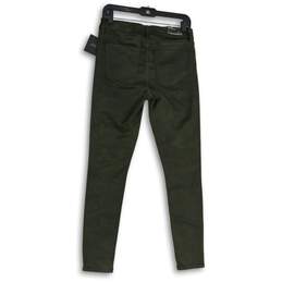 NWT Joe's Womens The Icon Green Mid Rise Skinny Leg Ankle Jeans Size 27 alternative image
