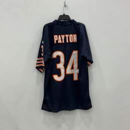 Mens Blue Chicago Bears Walter Payton #34 NFL Pullover Jersey Size L alternative image